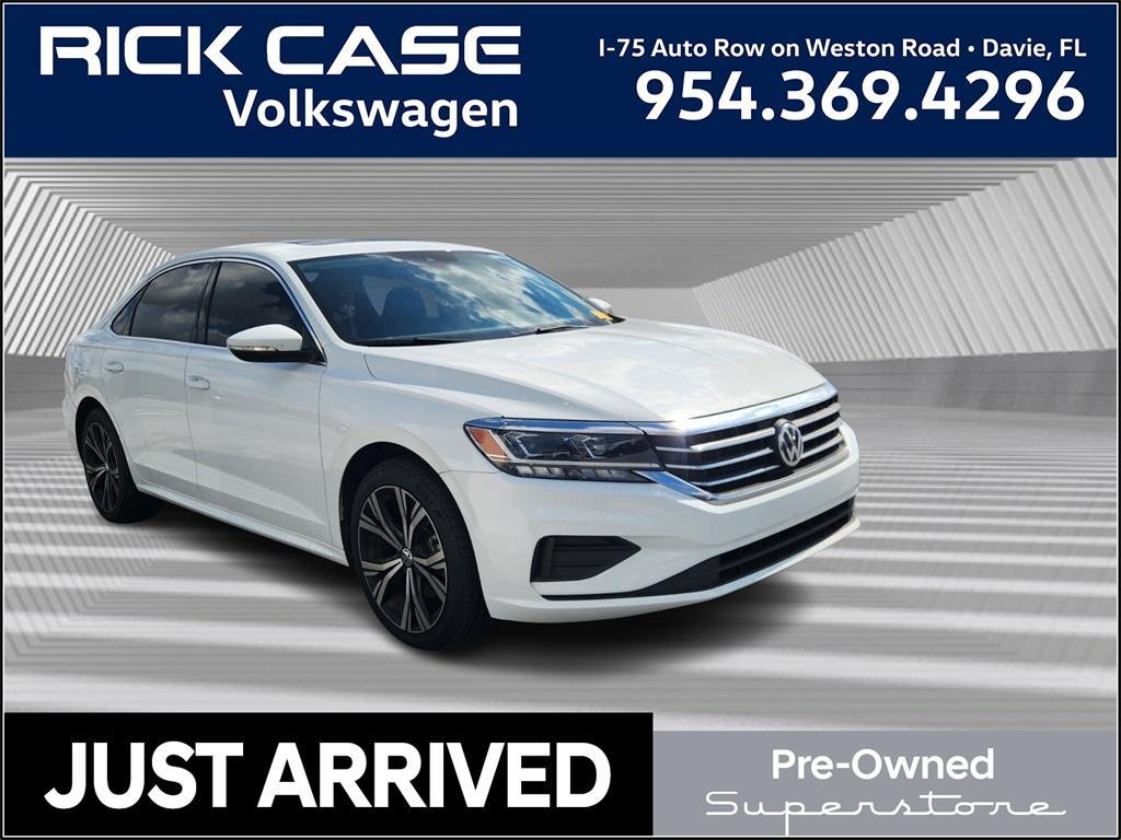 used 2022 Volkswagen Passat car, priced at $18,991