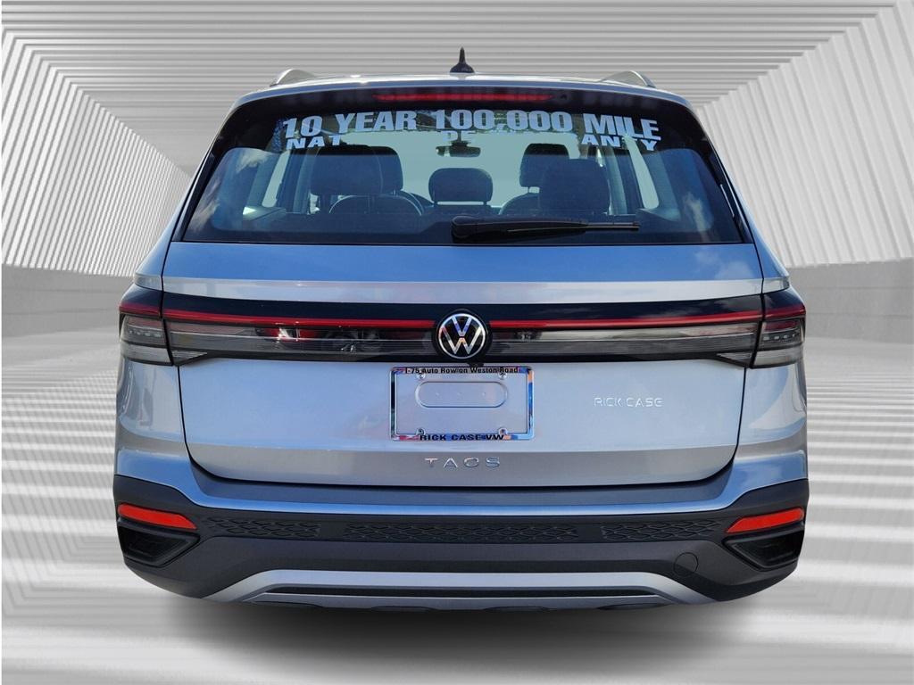 new 2025 Volkswagen Taos car, priced at $26,216