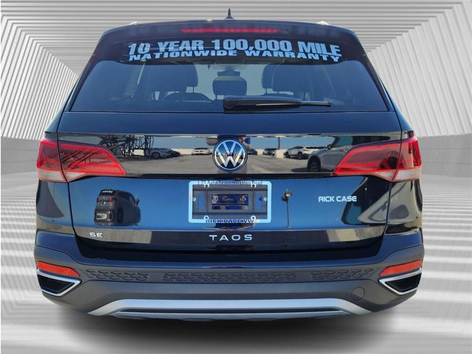 new 2024 Volkswagen Taos car, priced at $28,463