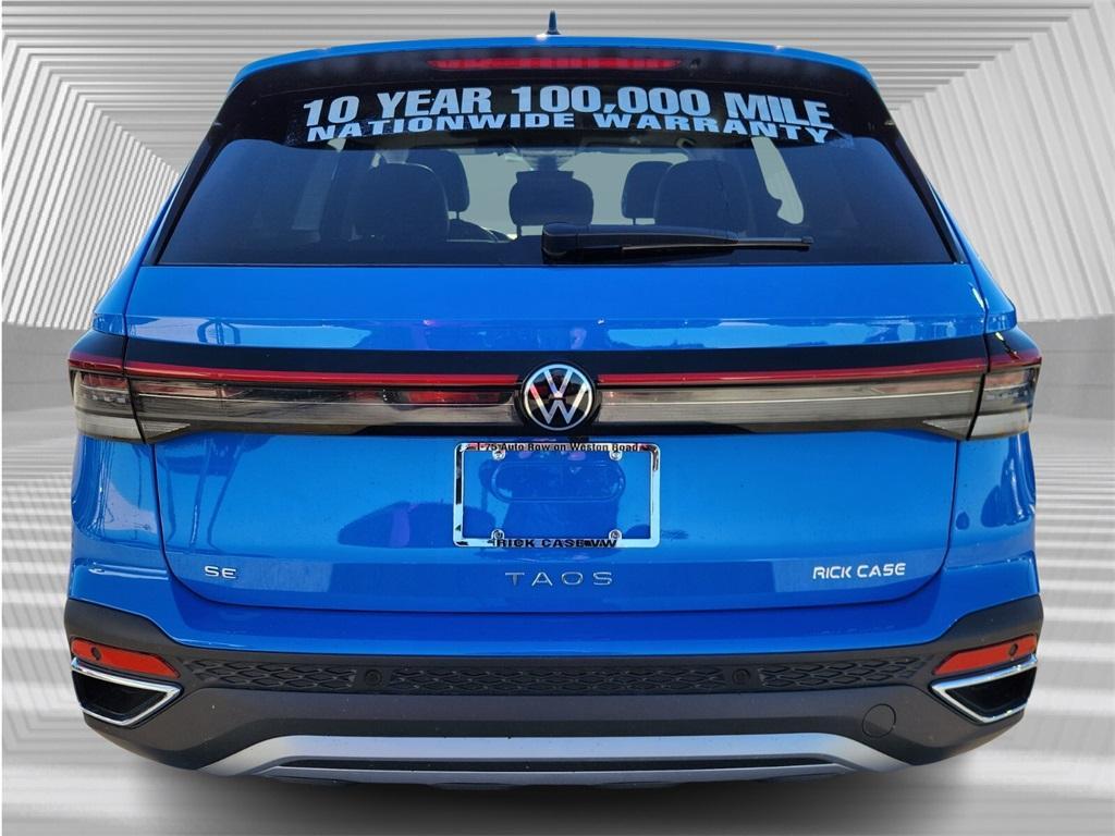 new 2025 Volkswagen Taos car, priced at $31,176