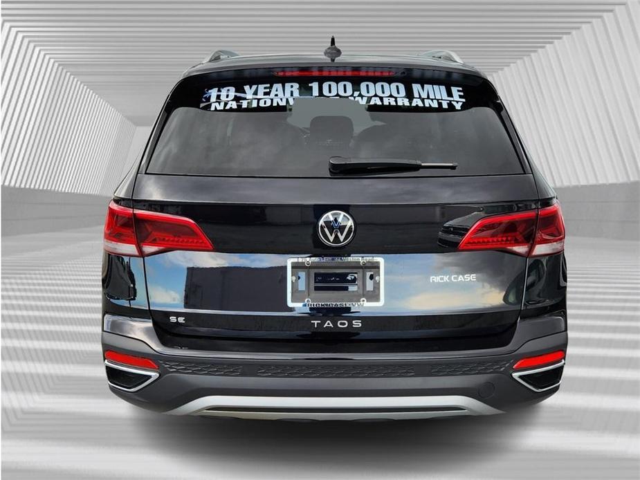 new 2024 Volkswagen Taos car, priced at $29,303