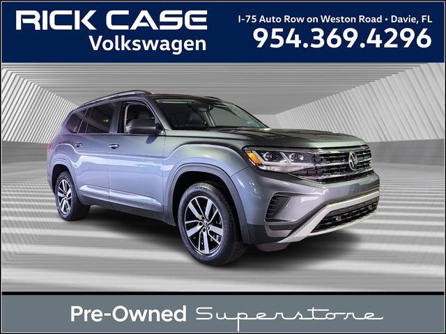 used 2022 Volkswagen Atlas car, priced at $22,994