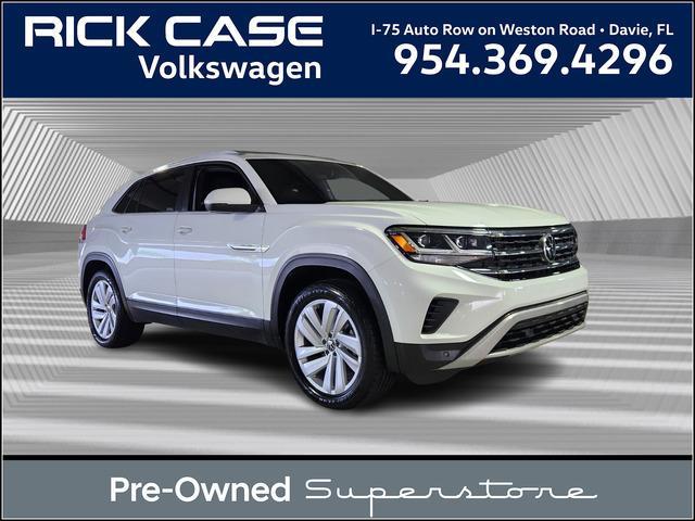 used 2022 Volkswagen Atlas Cross Sport car, priced at $27,494