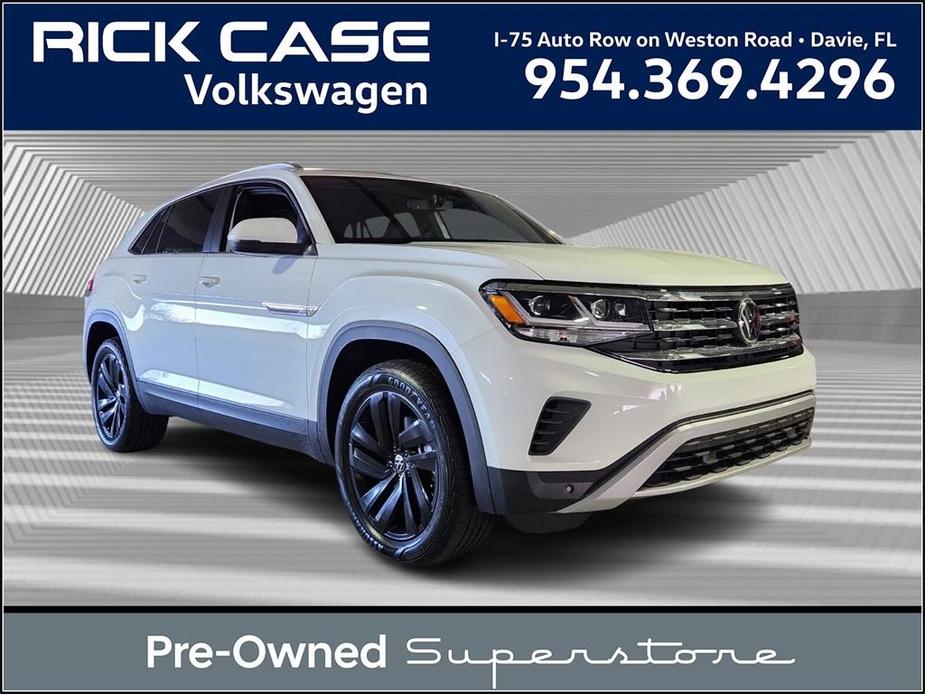 used 2023 Volkswagen Atlas Cross Sport car, priced at $30,992