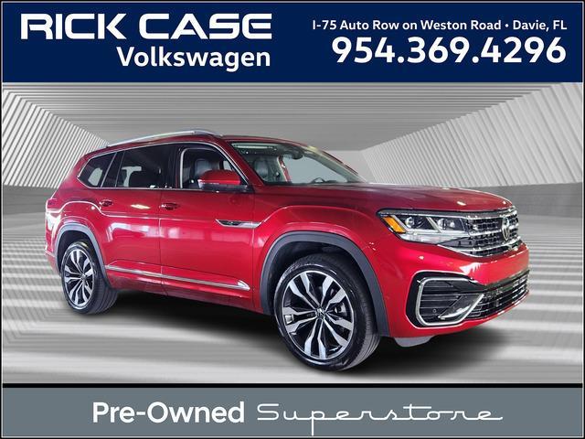 used 2022 Volkswagen Atlas car, priced at $34,445