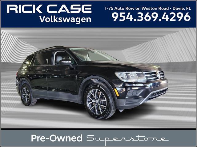 used 2021 Volkswagen Tiguan car, priced at $13,295