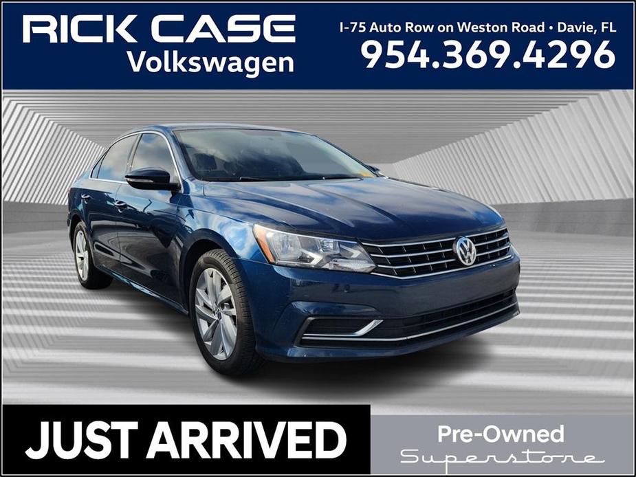 used 2018 Volkswagen Passat car, priced at $14,991