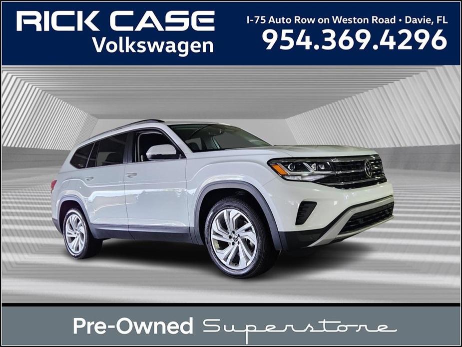 used 2021 Volkswagen Atlas car, priced at $21,991