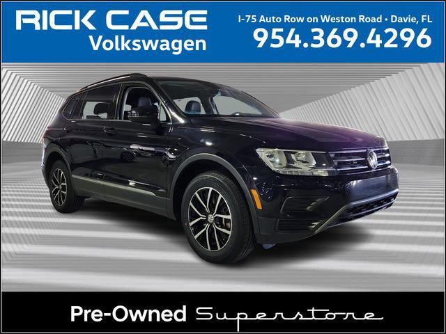 used 2021 Volkswagen Tiguan car, priced at $18,994