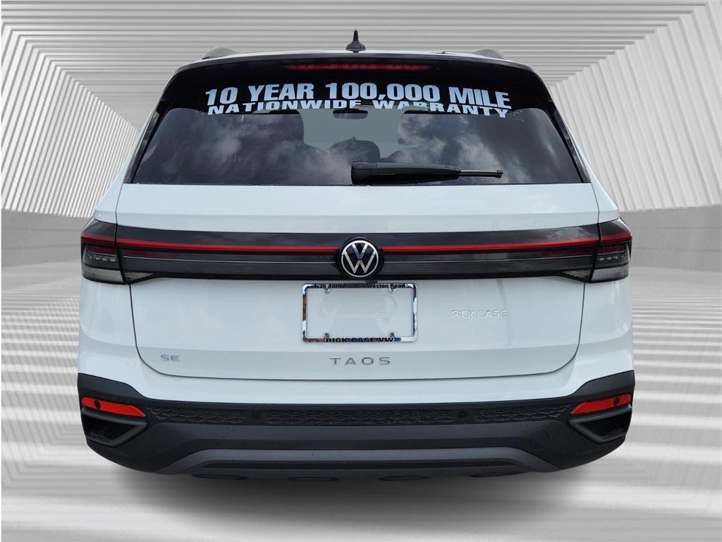 new 2025 Volkswagen Taos car, priced at $31,366