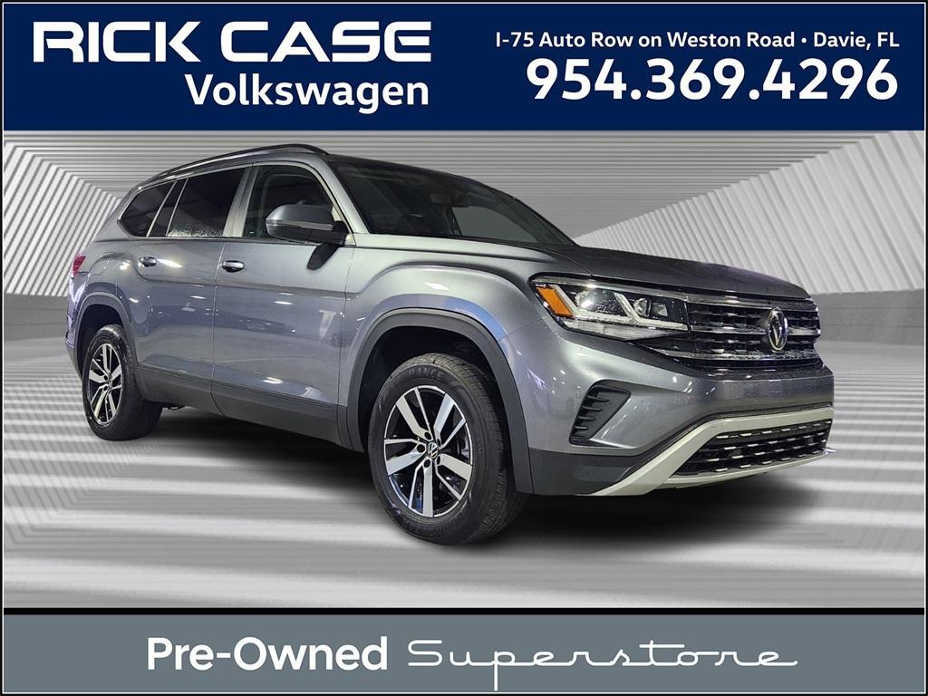 used 2023 Volkswagen Atlas car, priced at $26,491