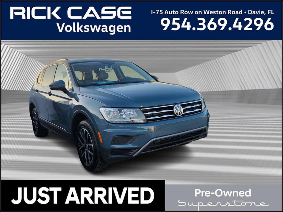 used 2021 Volkswagen Tiguan car, priced at $18,791