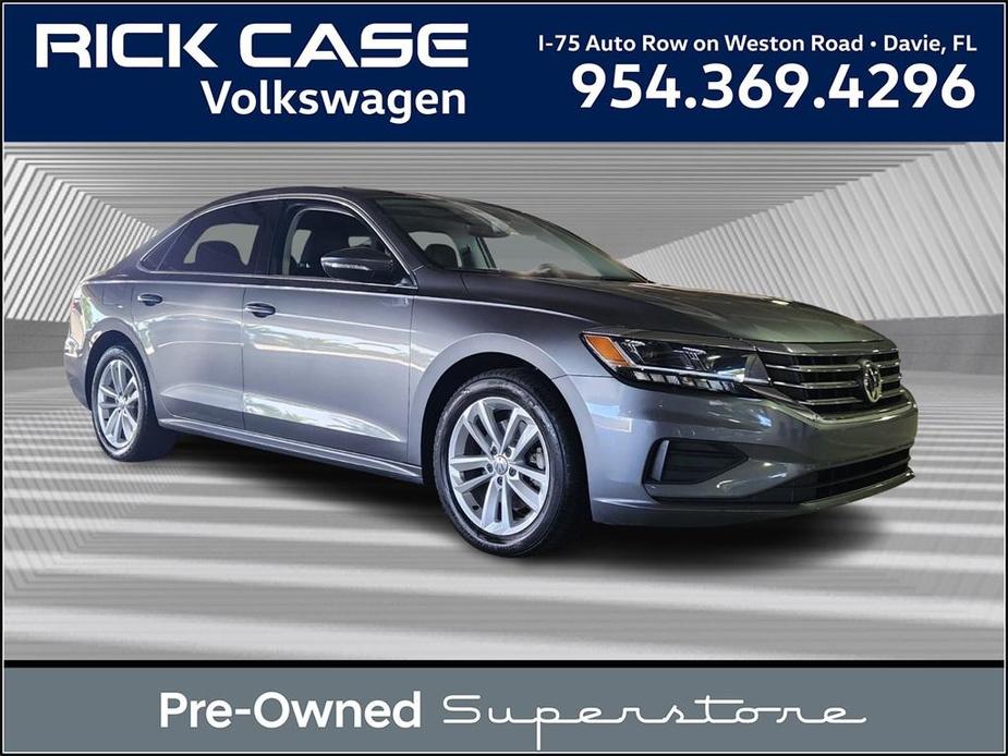 used 2020 Volkswagen Passat car, priced at $15,491