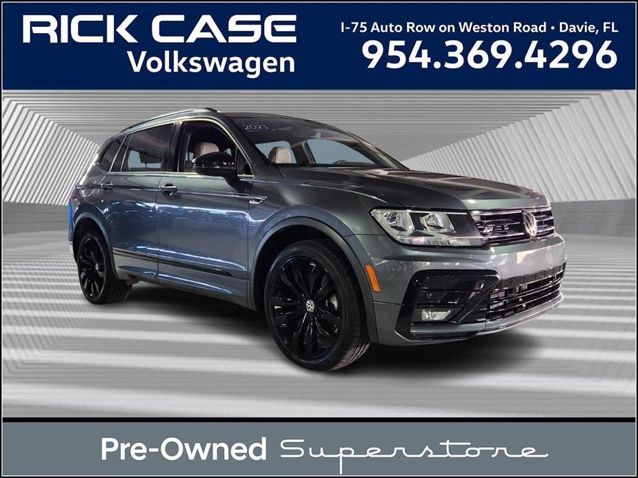 used 2021 Volkswagen Tiguan car, priced at $21,591