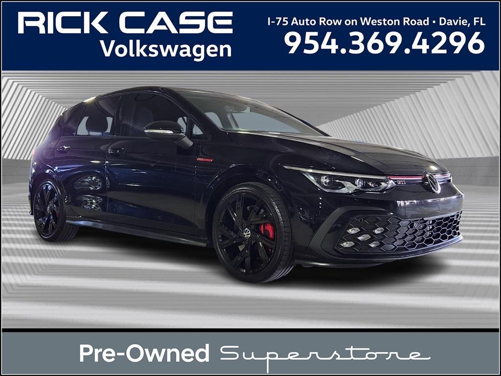 used 2022 Volkswagen Golf GTI car, priced at $28,991