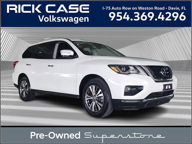 used 2019 Nissan Pathfinder car, priced at $19,891