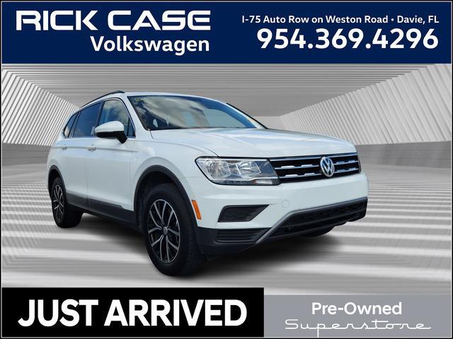 used 2021 Volkswagen Tiguan car, priced at $15,991