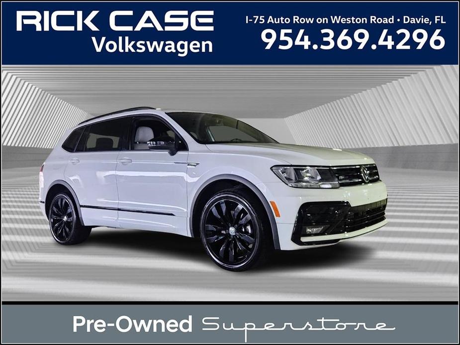 used 2021 Volkswagen Tiguan car, priced at $25,492