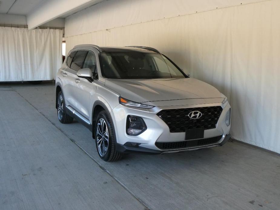 used 2019 Hyundai Santa Fe car, priced at $27,490