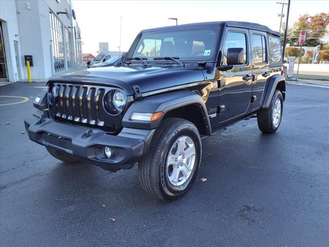 used 2021 Jeep Wrangler Unlimited car, priced at $35,999