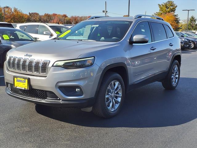 used 2021 Jeep Cherokee car, priced at $21,500