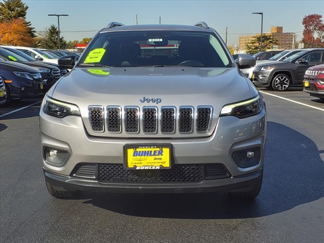 used 2021 Jeep Cherokee car, priced at $21,500