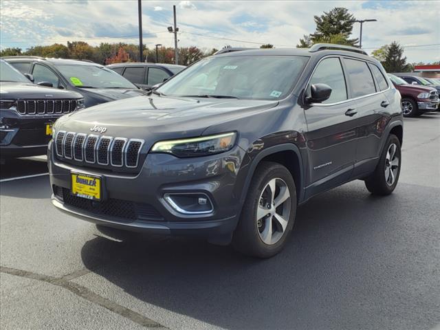 used 2021 Jeep Cherokee car, priced at $22,900