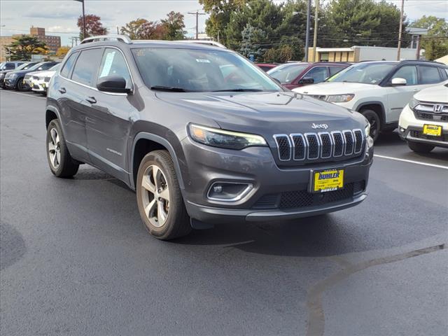 used 2021 Jeep Cherokee car, priced at $22,900