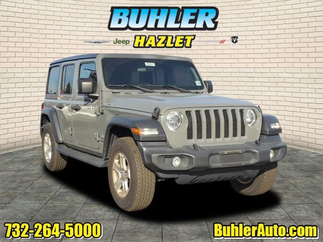 used 2020 Jeep Wrangler Unlimited car, priced at $28,500