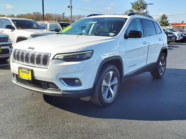 used 2022 Jeep Cherokee car, priced at $25,500