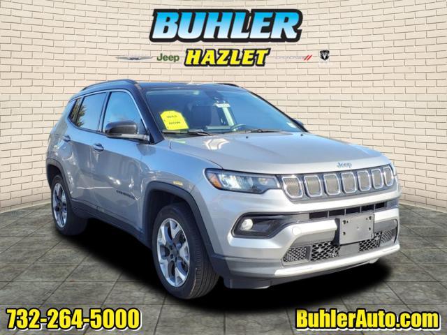 used 2022 Jeep Compass car, priced at $22,500