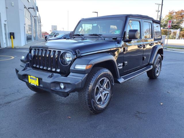 used 2018 Jeep Wrangler Unlimited car, priced at $23,990