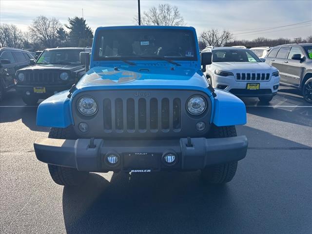 used 2017 Jeep Wrangler Unlimited car, priced at $21,800