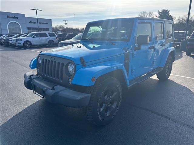 used 2017 Jeep Wrangler Unlimited car, priced at $21,800