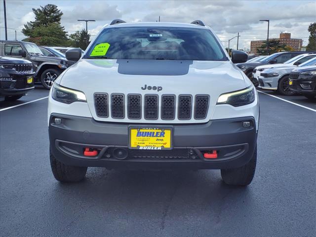 used 2021 Jeep Cherokee car, priced at $20,400