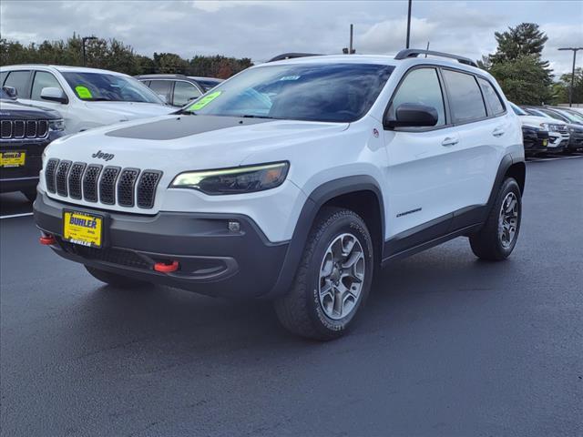 used 2021 Jeep Cherokee car, priced at $20,400