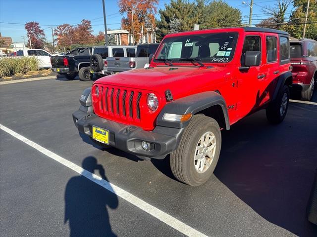 used 2023 Jeep Wrangler car, priced at $33,800