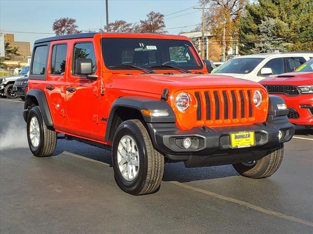 used 2023 Jeep Wrangler car, priced at $33,800