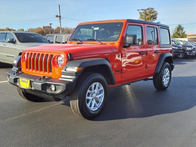 used 2023 Jeep Wrangler car, priced at $30,900