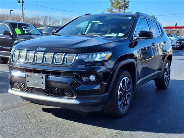 used 2022 Jeep Compass car, priced at $23,500