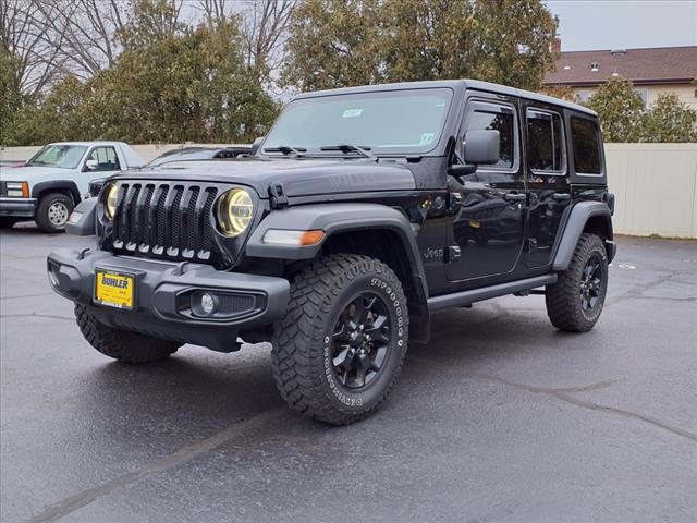 used 2021 Jeep Wrangler Unlimited car, priced at $35,990