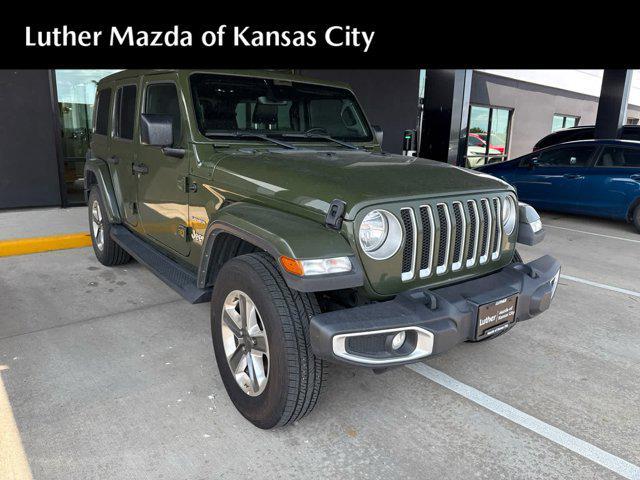 used 2021 Jeep Wrangler Unlimited car, priced at $32,995