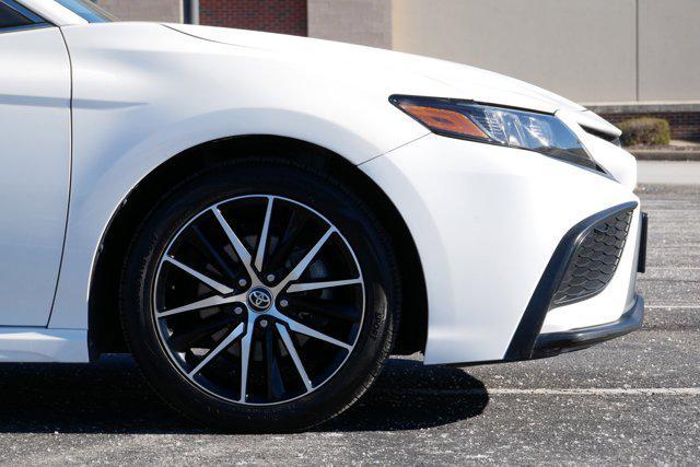 used 2021 Toyota Camry car, priced at $22,455