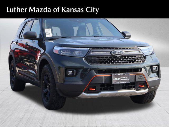 used 2022 Ford Explorer car, priced at $35,765