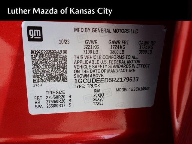 used 2024 Chevrolet Silverado 1500 car, priced at $47,295