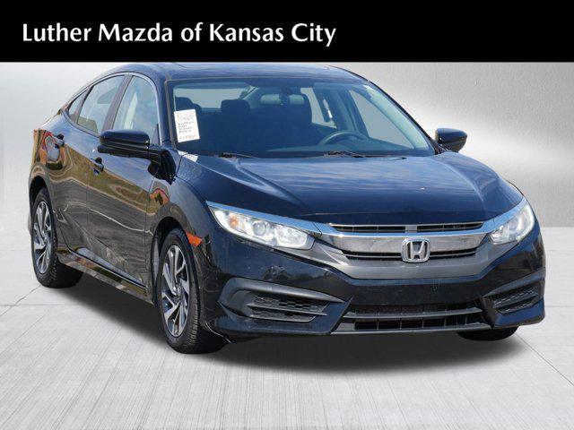 used 2016 Honda Civic car, priced at $17,205