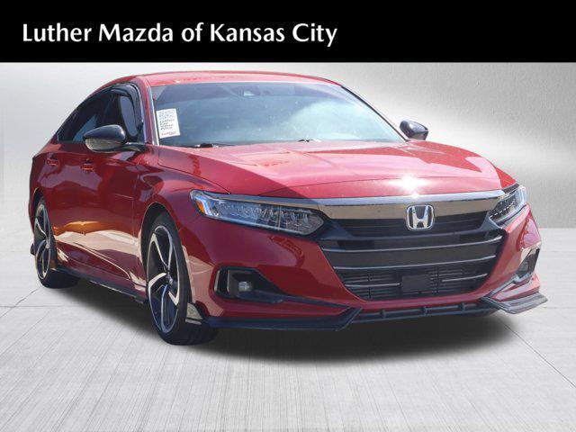 used 2021 Honda Accord car, priced at $23,585