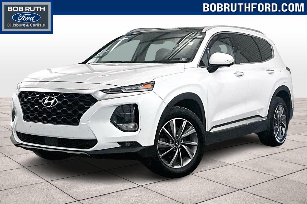 used 2020 Hyundai Santa Fe car, priced at $19,750