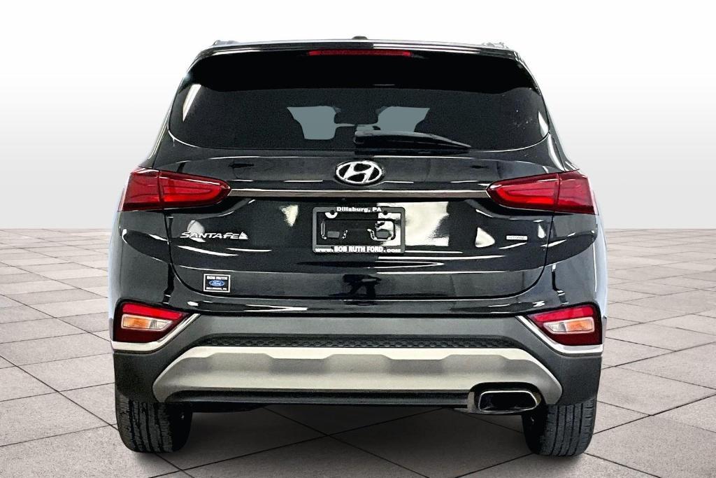 used 2019 Hyundai Santa Fe car, priced at $13,677