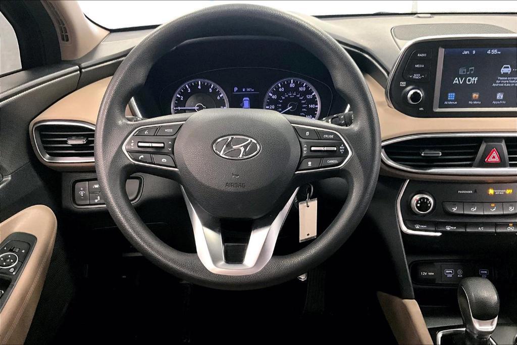 used 2019 Hyundai Santa Fe car, priced at $13,677